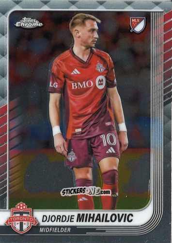 Sticker Djordje Mihailovic - Chrome MLS 2025
 n. 4 - Topps