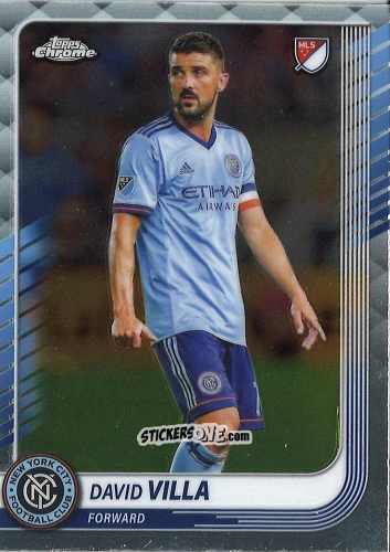 Sticker David Villa - Chrome MLS 2025
 n. 7 - Topps