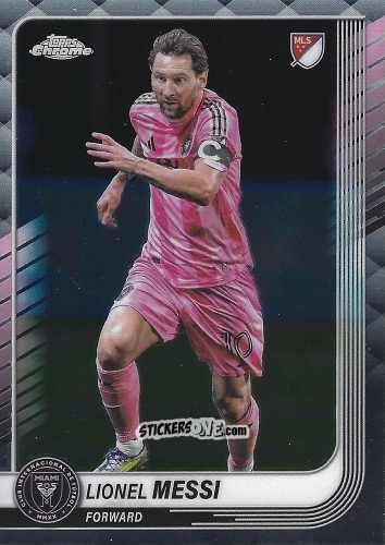 Cromo Lionel Messi - Chrome MLS 2025
 n. 10 - Topps