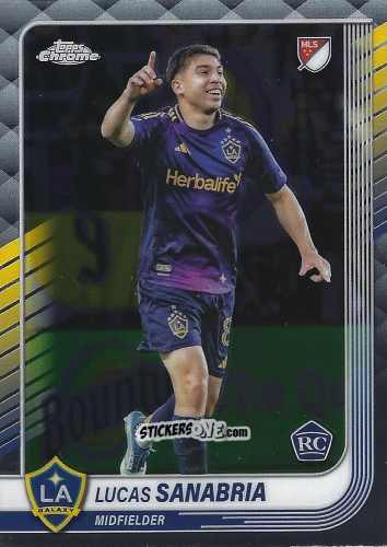 Sticker Lucas Sanabria - Chrome MLS 2025
 n. 30 - Topps