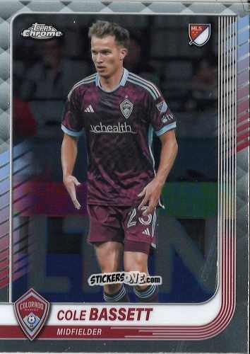 Figurina Cole Bassett - Chrome MLS 2025
 n. 48 - Topps