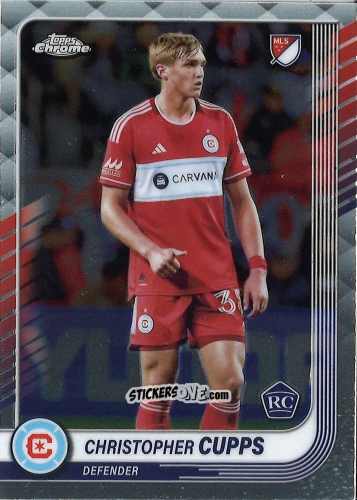 Sticker Christopher Cupps - Chrome MLS 2025
 n. 51 - Topps