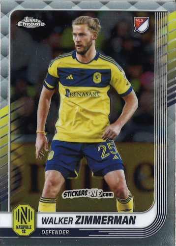 Cromo Walker Zimmerman - Chrome MLS 2025
 n. 52 - Topps