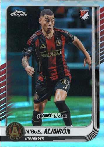 Cromo Miguel Almirón - Chrome MLS 2025
 n. 63 - Topps