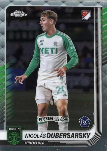 Figurina Nicolás Dubersarsky - Chrome MLS 2025
 n. 66 - Topps