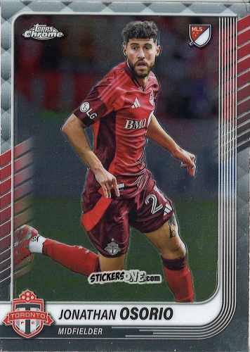 Figurina Jonathan Osorio - Chrome MLS 2025
 n. 70 - Topps