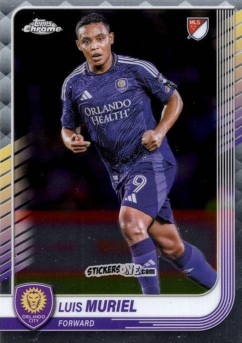 Figurina Luis Muriel - Chrome MLS 2025
 n. 74 - Topps