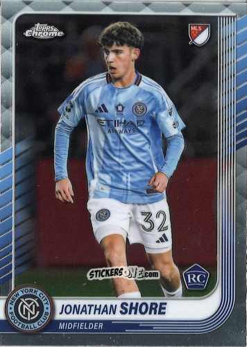 Sticker Jonathan Shore - Chrome MLS 2025
 n. 80 - Topps