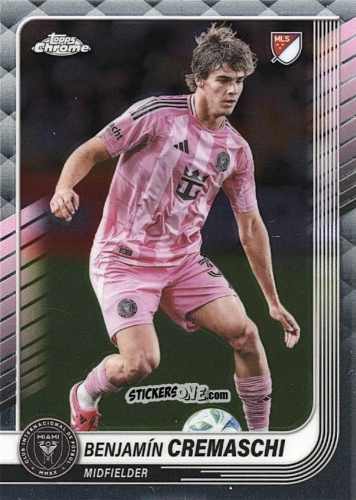 Sticker Benjamín Cremaschi - Chrome MLS 2025
 n. 90 - Topps