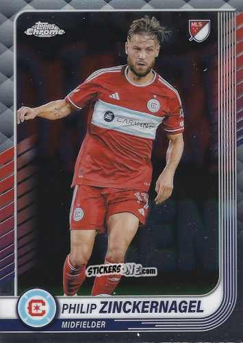 Cromo Philip Zinckernagel - Chrome MLS 2025
 n. 92 - Topps