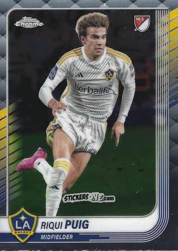 Sticker Riqui Puig - Chrome MLS 2025
 n. 93 - Topps