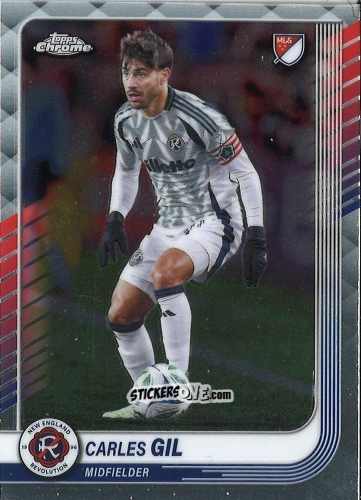 Cromo Carles Gil - Chrome MLS 2025
 n. 100 - Topps