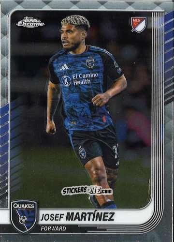Cromo Josef Martínez - Chrome MLS 2025
 n. 106 - Topps