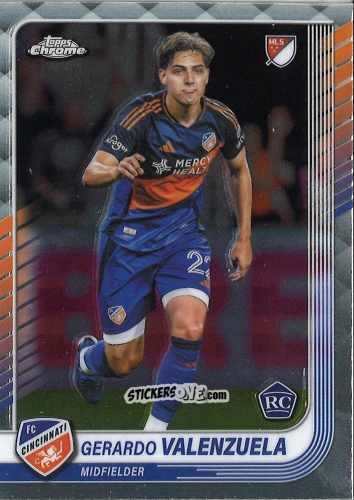 Sticker Gerardo Valenzuela - Chrome MLS 2025
 n. 109 - Topps