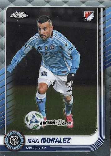 Sticker Maxi Moralez - Chrome MLS 2025
 n. 112 - Topps