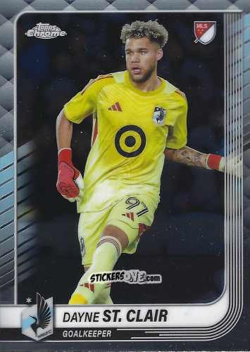 Sticker Dayne St. Clair - Chrome MLS 2025
 n. 121 - Topps