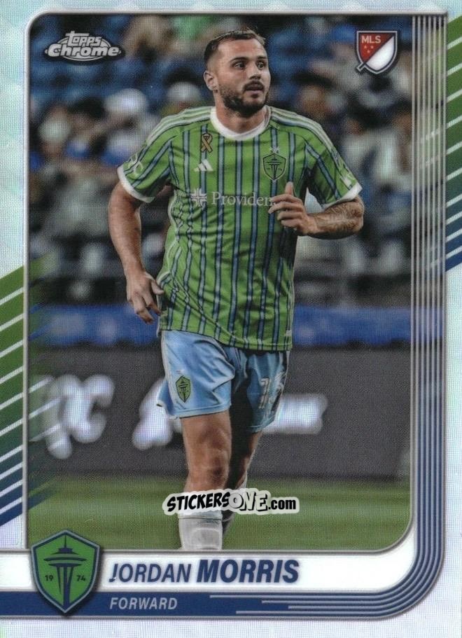 Figurina Jordan Morris - Chrome MLS 2025
 n. 125 - Topps