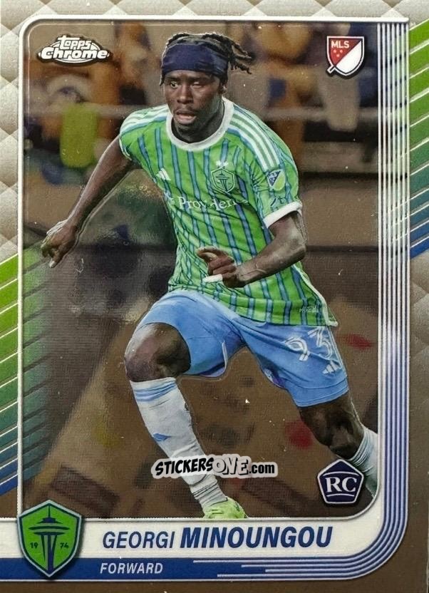 Cromo Georgi Minoungou - Chrome MLS 2025
 n. 127 - Topps