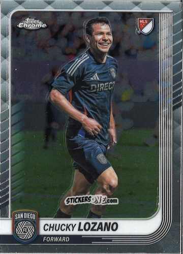 Cromo Chucky Lozano - Chrome MLS 2025
 n. 135 - Topps