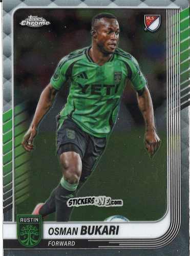 Sticker Osman Bukari - Chrome MLS 2025
 n. 138 - Topps