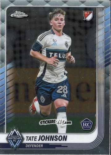Figurina Tate Johnson - Chrome MLS 2025
 n. 142 - Topps