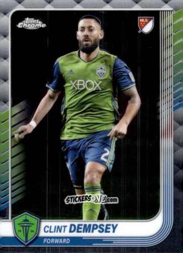 Cromo Clint Dempsey - Chrome MLS 2025
 n. 150 - Topps