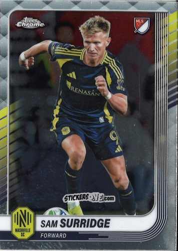 Sticker Sam Surridge - Chrome MLS 2025
 n. 152 - Topps