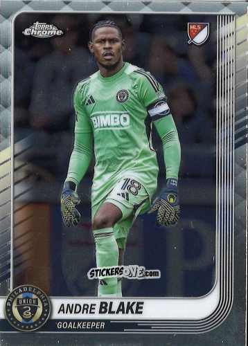 Sticker Andre Blake - Chrome MLS 2025
 n. 154 - Topps