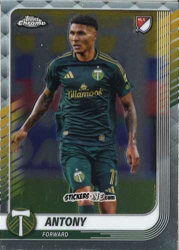 Figurina Antony - Chrome MLS 2025
 n. 157 - Topps