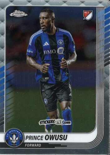 Sticker Prince Owusu - Chrome MLS 2025
 n. 162 - Topps