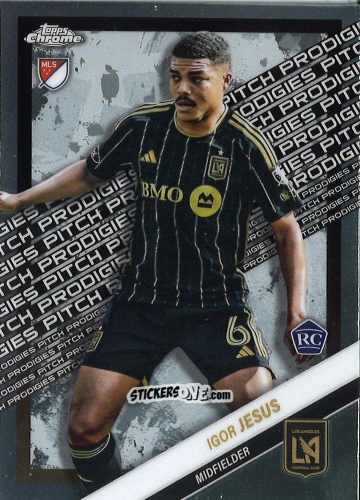 Cromo Igor Jesus - Chrome MLS 2025
 n. 183 - Topps