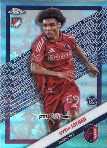 Sticker MyKhi Joyner - Chrome MLS 2025
 n. 186 - Topps