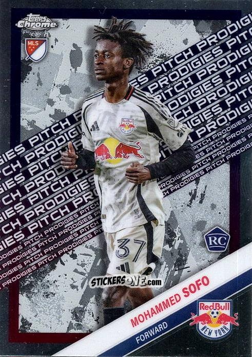 Figurina Mohammed Sofo - Chrome MLS 2025
 n. 190 - Topps