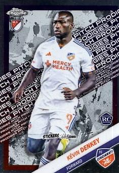 Figurina Kévin Denkey - Chrome MLS 2025
 n. 193 - Topps
