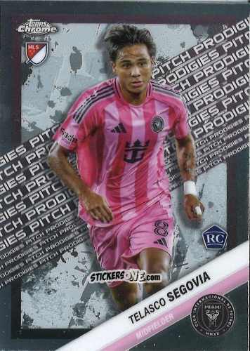 Sticker Telasco Segovia - Chrome MLS 2025
 n. 195 - Topps