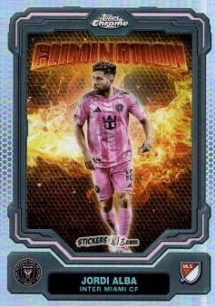Cromo Jordi Alba - Chrome MLS 2025
 n. EL-7 - Topps