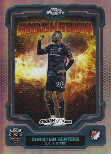 Sticker Christian Benteke - Chrome MLS 2025
 n. EL-17 - Topps