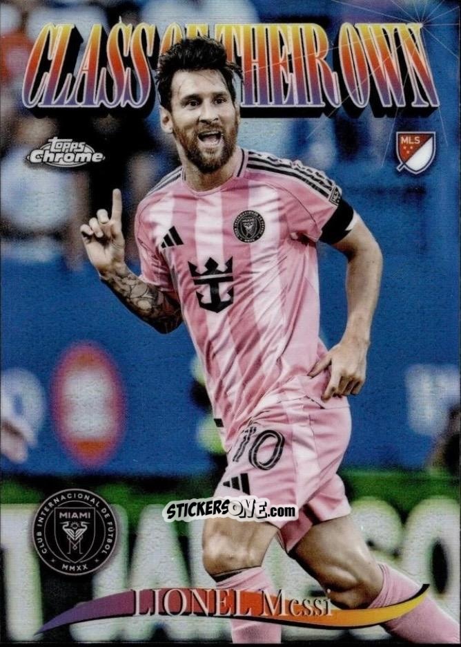 Cromo Lionel Messi - Chrome MLS 2025
 n. CO-10 - Topps