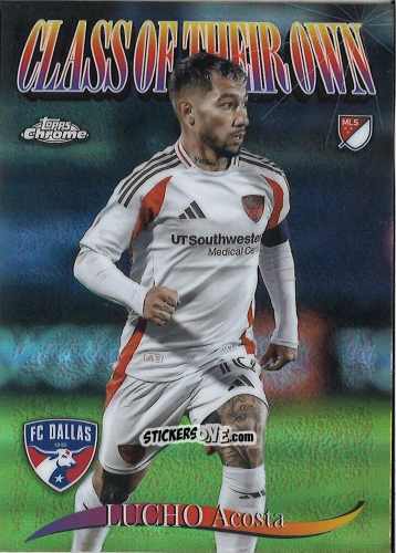 Sticker Lucho Acosta - Chrome MLS 2025
 n. CO-14 - Topps