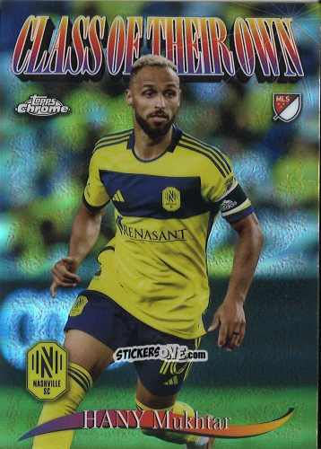 Figurina Hany Mukhtar - Chrome MLS 2025
 n. CO-16 - Topps