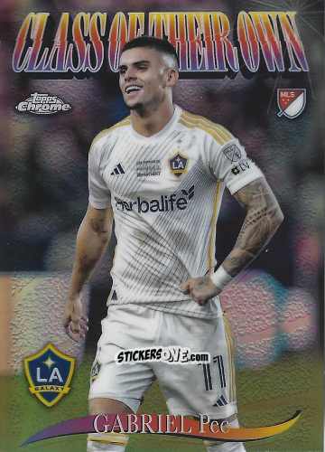 Sticker Gabriel Pec - Chrome MLS 2025
 n. CO-18 - Topps
