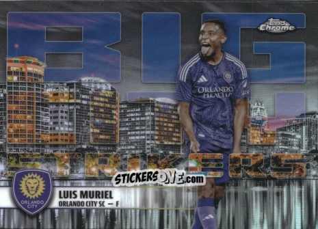 Figurina Luis Muriel - Chrome MLS 2025
 n. BCS-14 - Topps