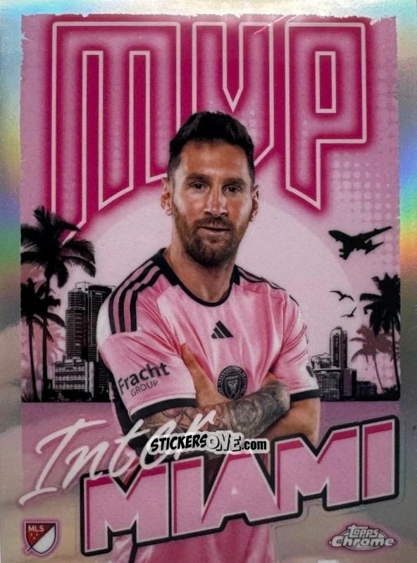 Cromo Lionel Messi - Chrome MLS 2025
 n. MVP-1 - Topps