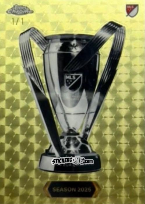 Cromo Lionel Messi - Chrome MLS 2025
 n. MLS-1 - Topps
