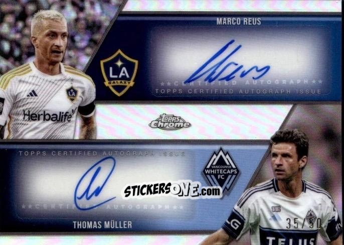 Cromo Thomas Müller / Marco Reus - Chrome MLS 2025
 n. DA-MR - Topps
