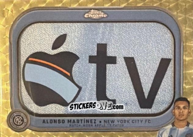 Sticker Alonso Martínez - Chrome MLS 2025
 n. AP-MZ - Topps