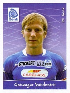 Figurina Gonzague Vandooren - Football Belgium 2005-2006 n. 132 - Panini