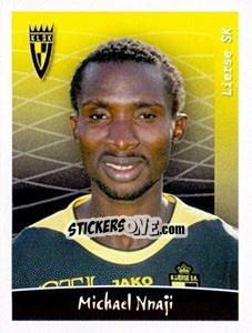 Cromo Michael Nnaji - Football Belgium 2005-2006 n. 221 - Panini