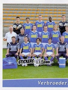 Cromo Elftal / Équipe - Football Belgium 2005-2006 n. 395 - Panini