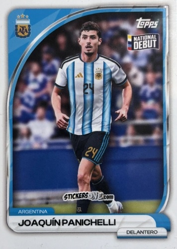 Cromo Joaquín Panichelli - Argentina 2026 Collector Tin
 n. 18 - Topps